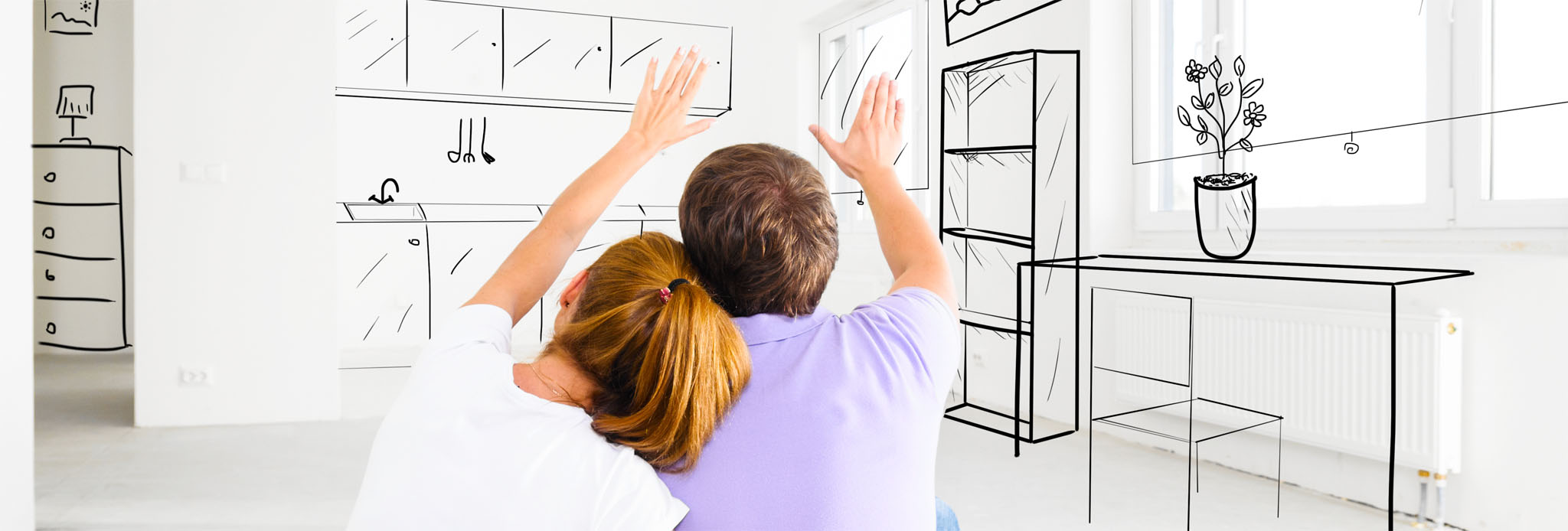 Ristrutturare casa: dove depositare il divano, il letto, l'armadio e la libreria