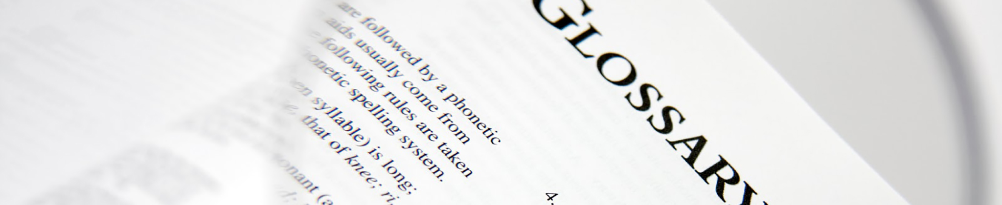 Il Glossario di Casaforte Self Storage
